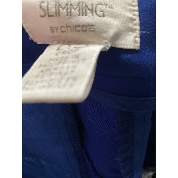 Chico's Blue Capri Pants, Size 0.5 - Picture 3 of 3